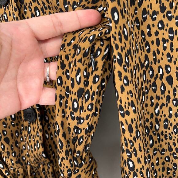 Who What Wear Leopard Dress Women Small Swiftie Reputation Baddie Retro Glam - Picture 6 of 12